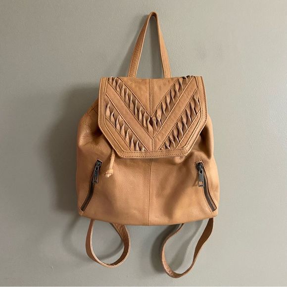 Day & Mood Boho Leather 4 in 1 Fonda Backpack - Picture 2 of 9